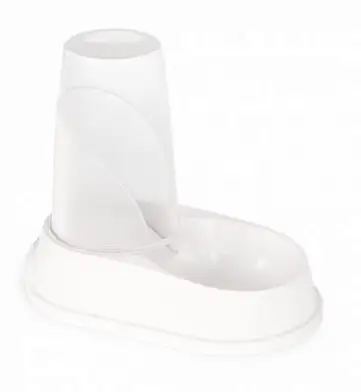 Альта автокормушка и автопоилка для кошек и собак, белая